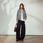 Textured Dot Knit Cardigan