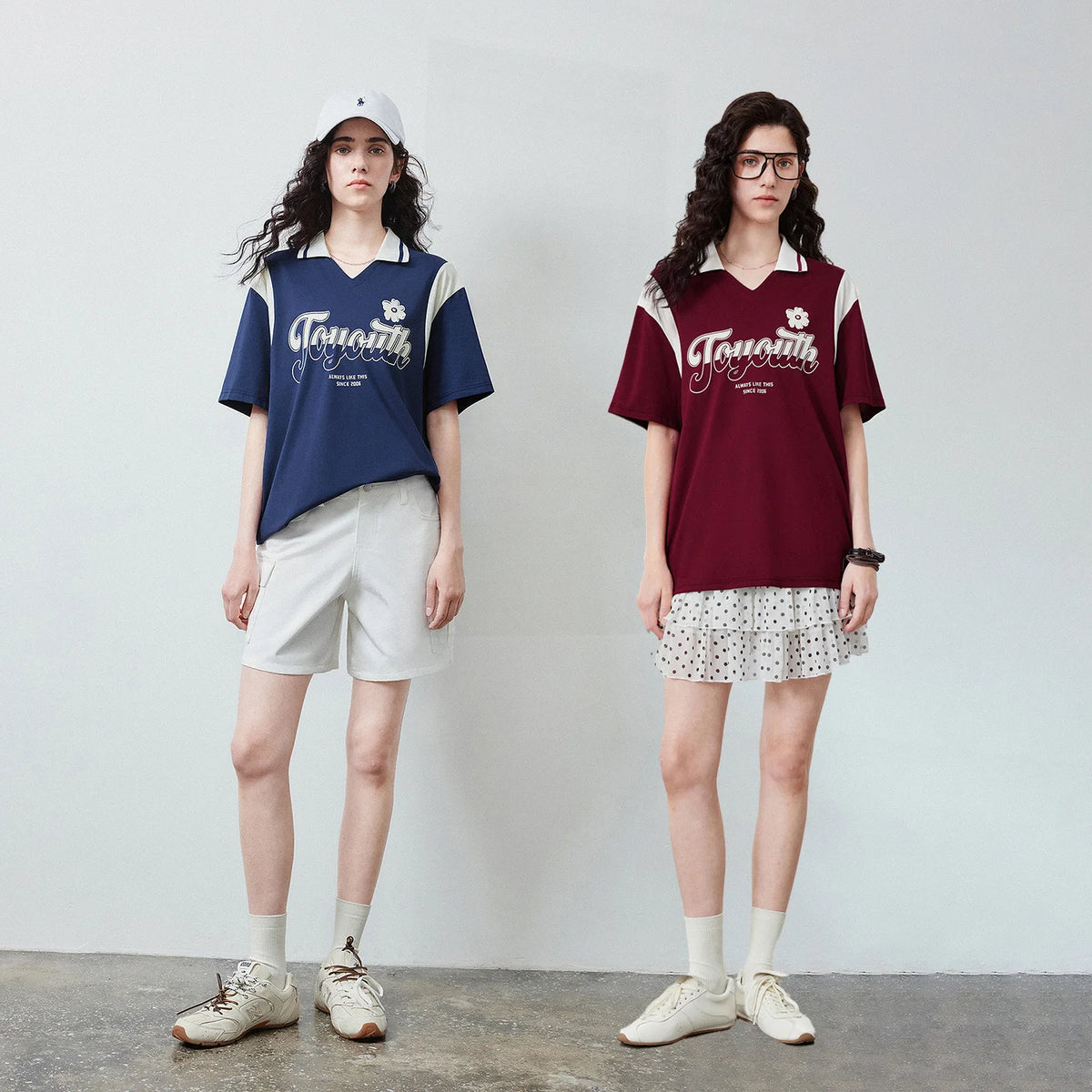 V-Neck Sports Jersey Tee