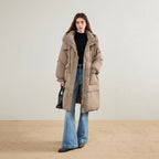 Hooded Longline Puffer Coat