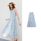 Floral Tiered Midi Dress