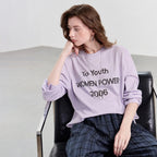 Slogan Long-Sleeve Tee