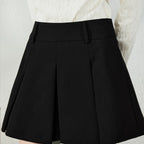 Pleated Mini Skirt
