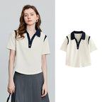 Colorblock Polo Tee