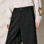 Cropped Wide-Leg Pants