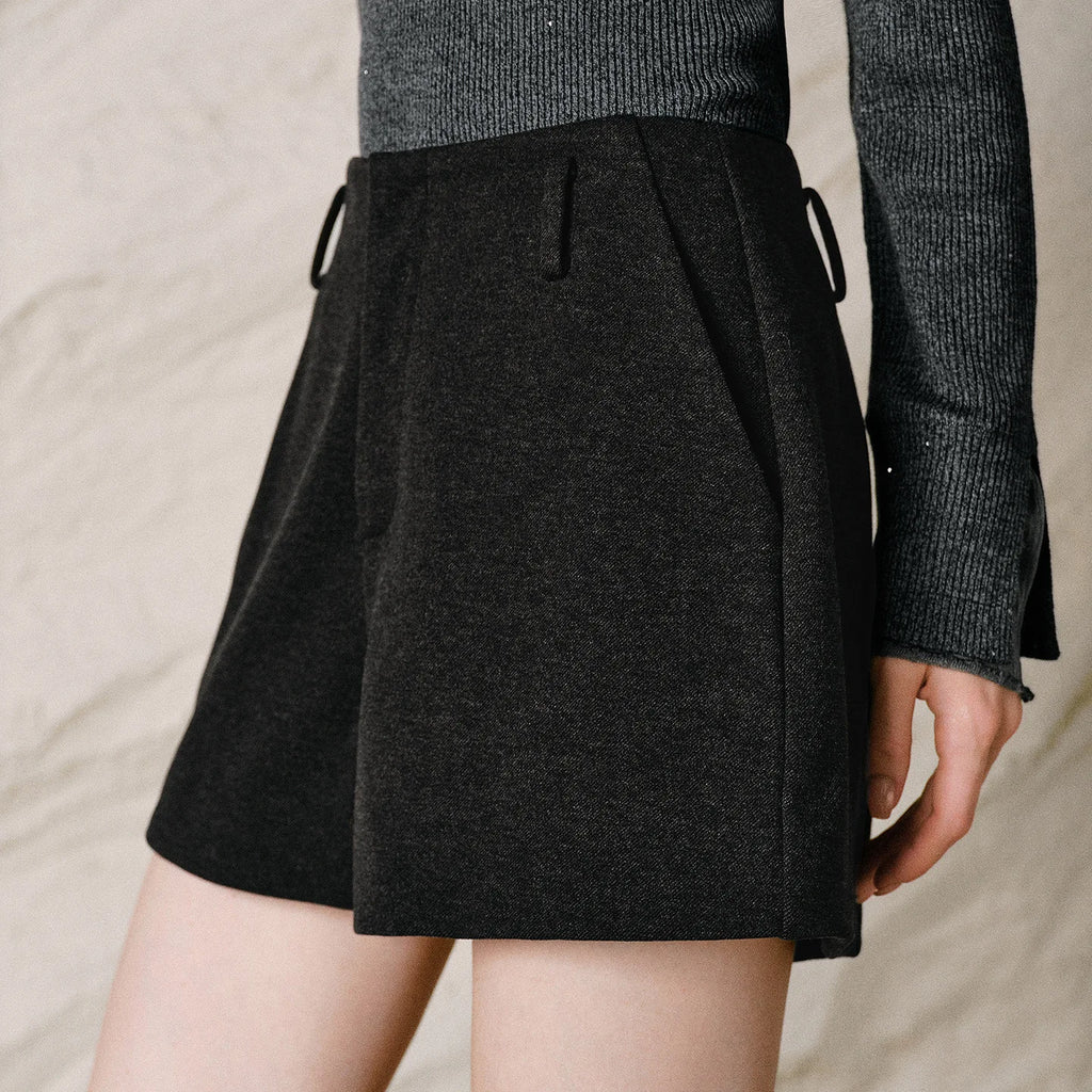 Tailored A-Line Shorts