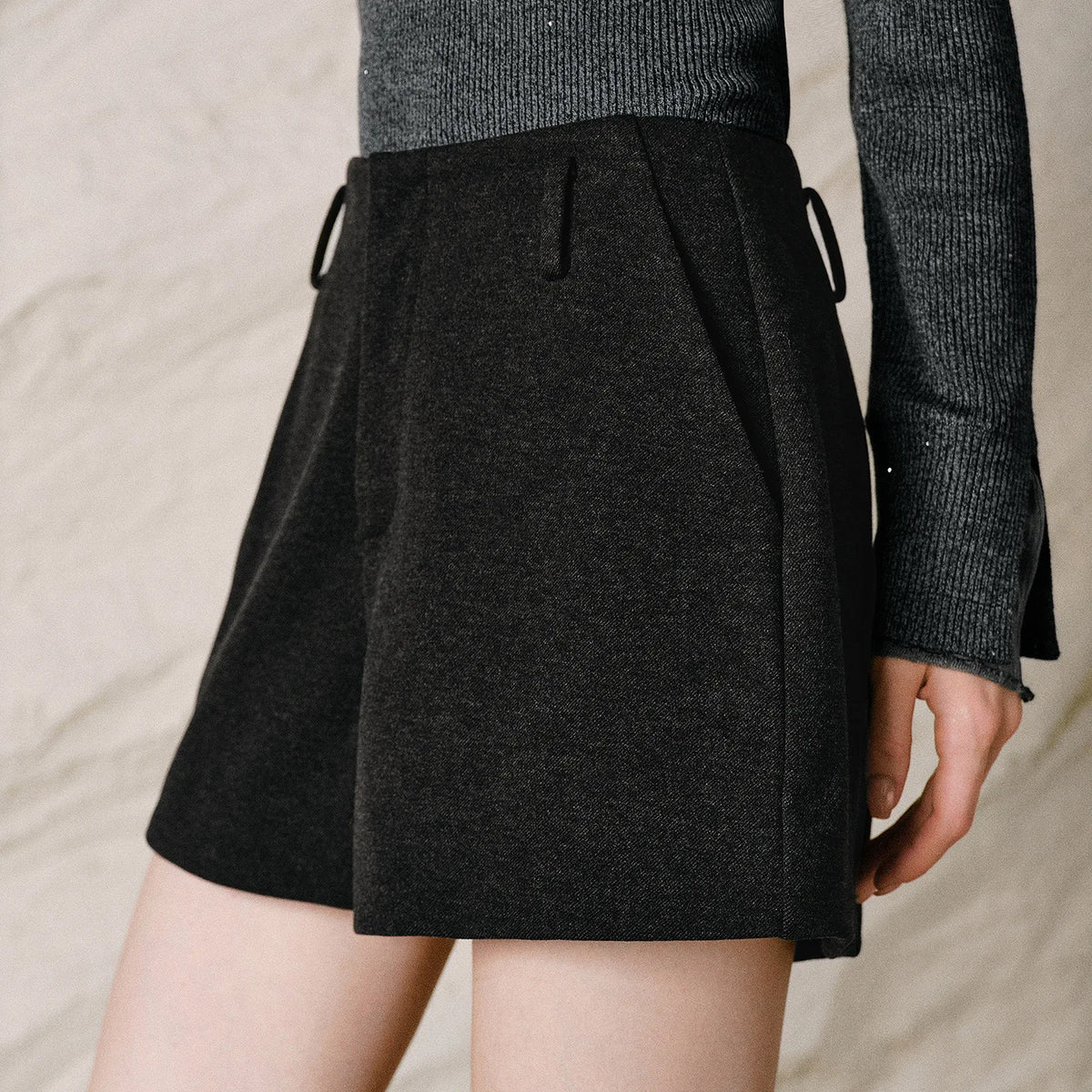 Tailored A-Line Shorts