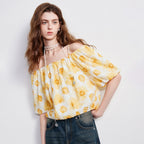 Floral Off-Shoulder Blouse