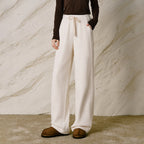 Drawstring Straight-Leg Pants