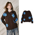 Floral Crewneck Sweater