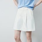 Pleated Tailored Shorts