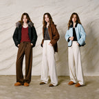 Drawstring Wide-Leg Pants