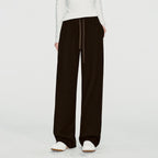 Relaxed Straight-Leg Pull-On Pants