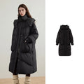 Hooded Longline Puffer Coat