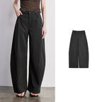 Pleated Wide-Leg Pants