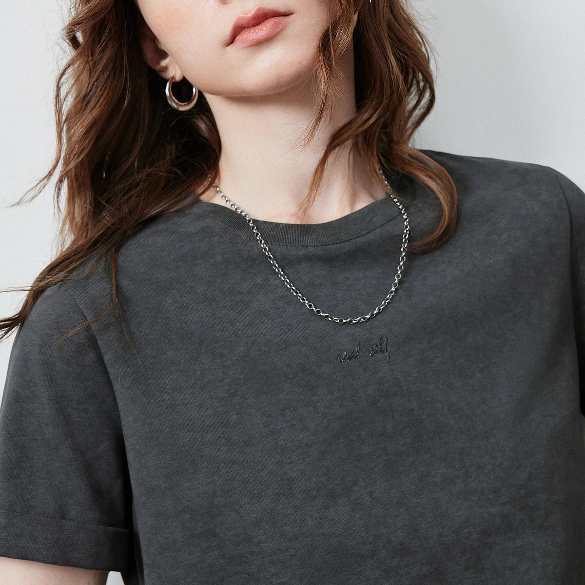 Fitted Crewneck Tee