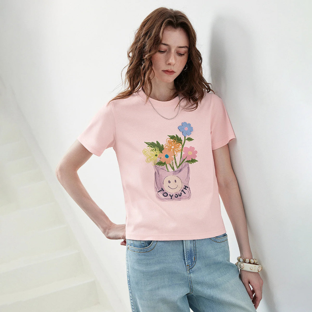 Flower-Bouquet Graphic Tee
