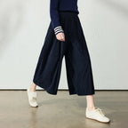 Cropped Wide-Leg Pants
