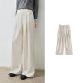 Pleated Wide-Leg Pants