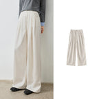 Pleated Wide-Leg Pants