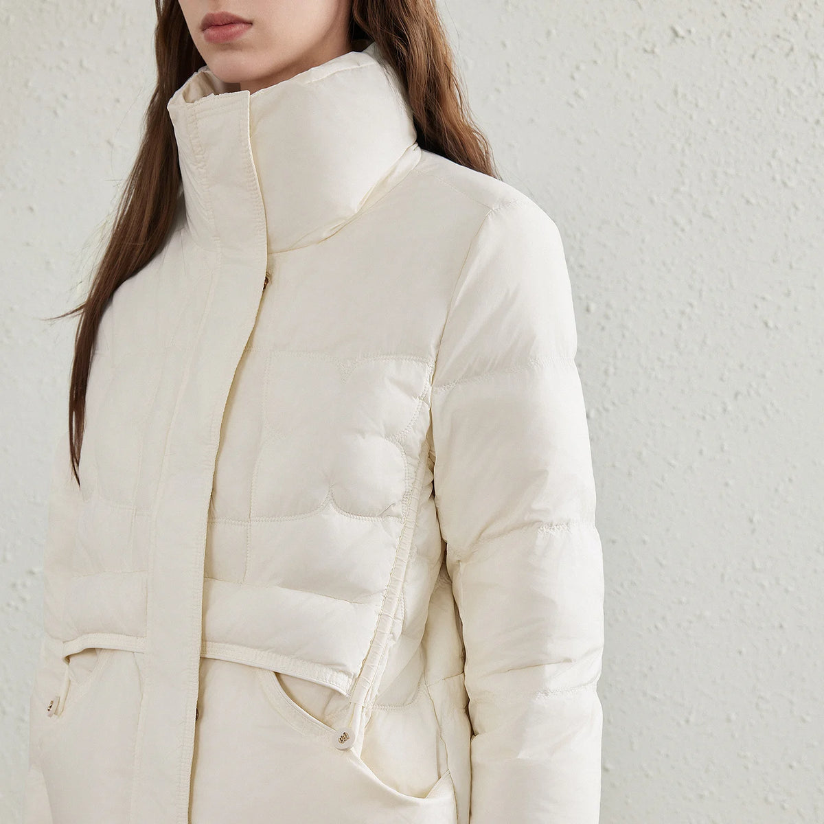 Stand-Collar Puffer Jacket