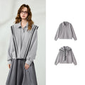 Relaxed Collared Sweatshirt