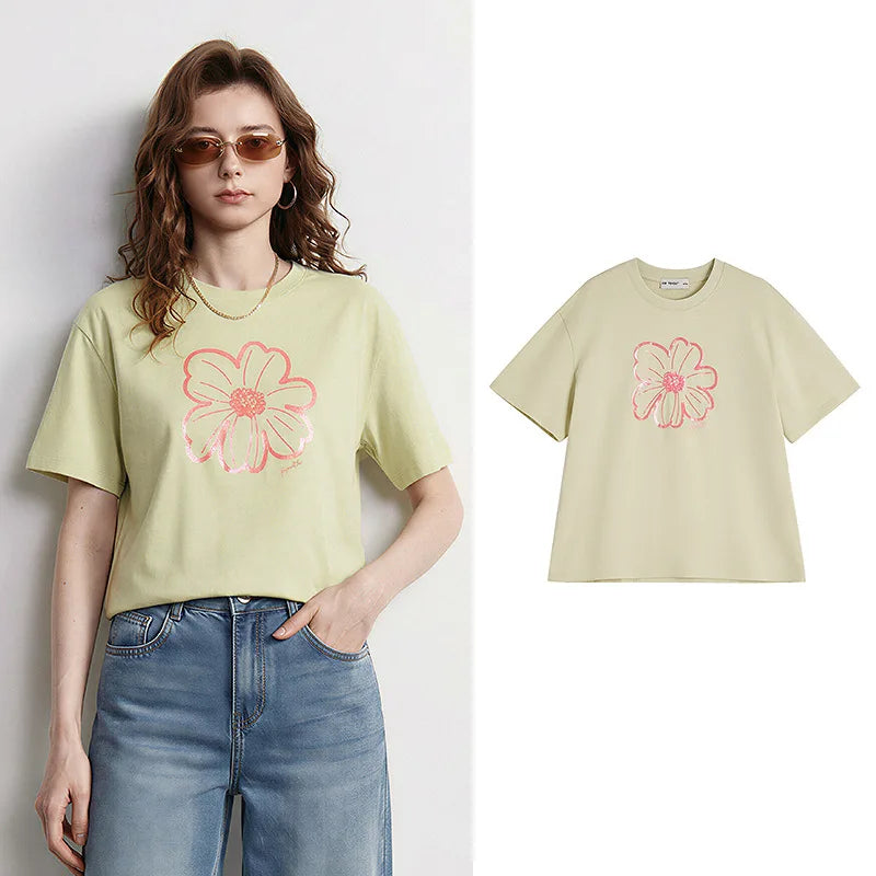 Floral Graphic Relaxed Tee