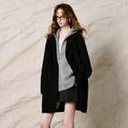 Coat and Hooded Vest Set