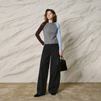 Asymmetric Colorblock Sweater