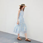 Floral Tiered Midi Dress