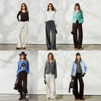 Drawstring Wide-Leg Pants