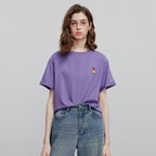 Chest-Motif Relaxed Crewneck Tee