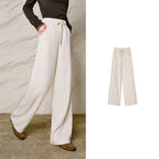 Drawstring Wide-Leg Pants