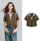 Colorblock Polo Tee