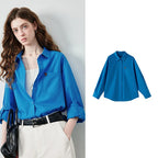 Heart-Detail Button-Up Shirt