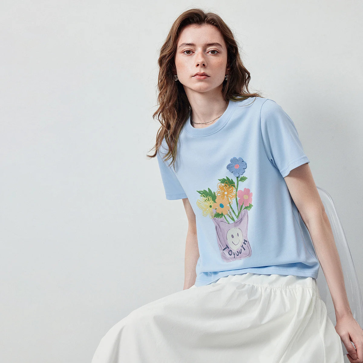 Flower-Bouquet Graphic Tee