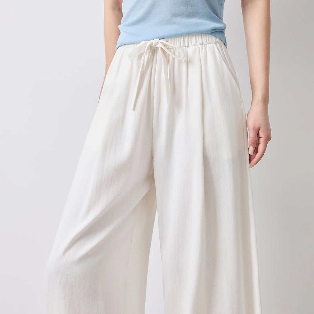 Drawstring Balloon-Leg Pants