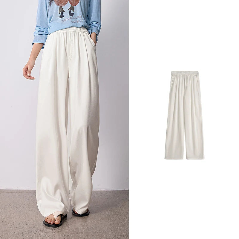 Relaxed Wide-Leg Pants