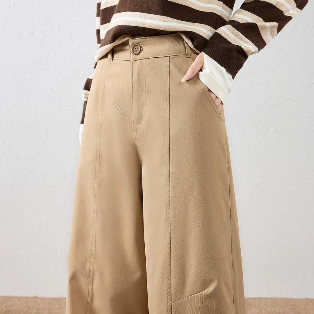 Seam-Detail Cargo Pants