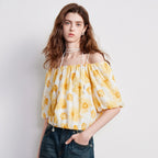 Floral Off-Shoulder Blouse