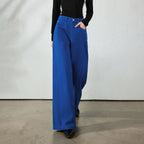 Seamed Wide-Leg Pants
