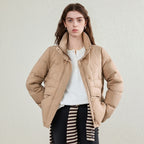 Stand-Collar Puffer Jacket