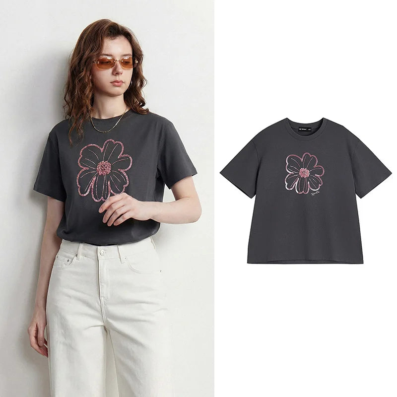 Floral Graphic Relaxed Tee
