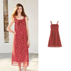 Floral Strappy Midi Dress