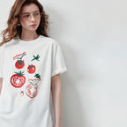 Tomato Graphic Crewneck Tee