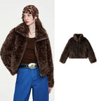 Shaggy Zip-Front Jacket