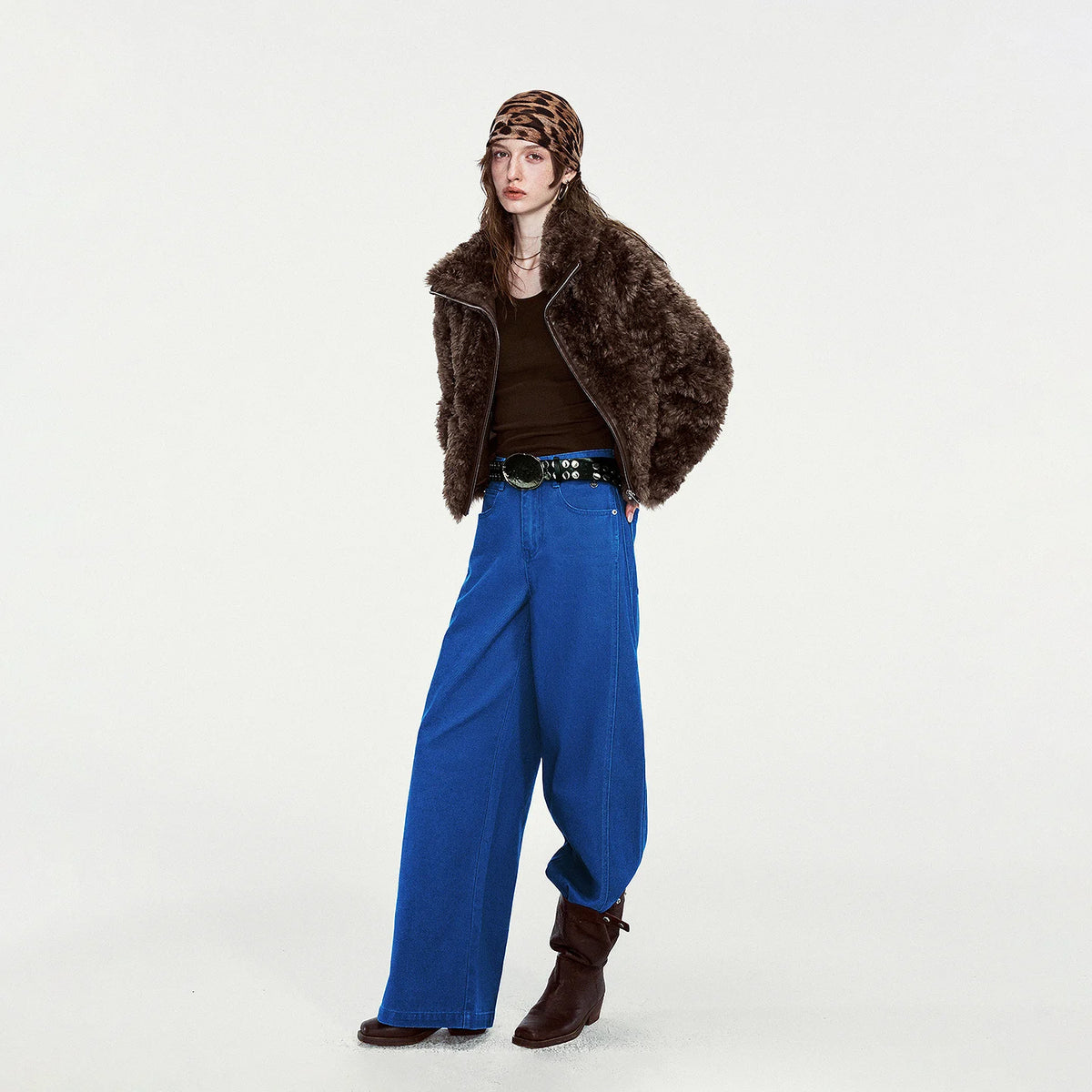 Shaggy Zip-Front Jacket