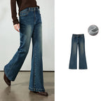 Washed Flared Jeans