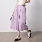 Cropped Wide-Leg Culottes