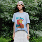 Apple-Graphic Crewneck Tee