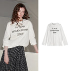 Slogan Long-Sleeve Tee